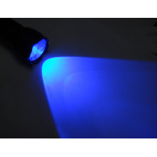 Ультрафиолетовый фонарик, синий светодиодный фонарик